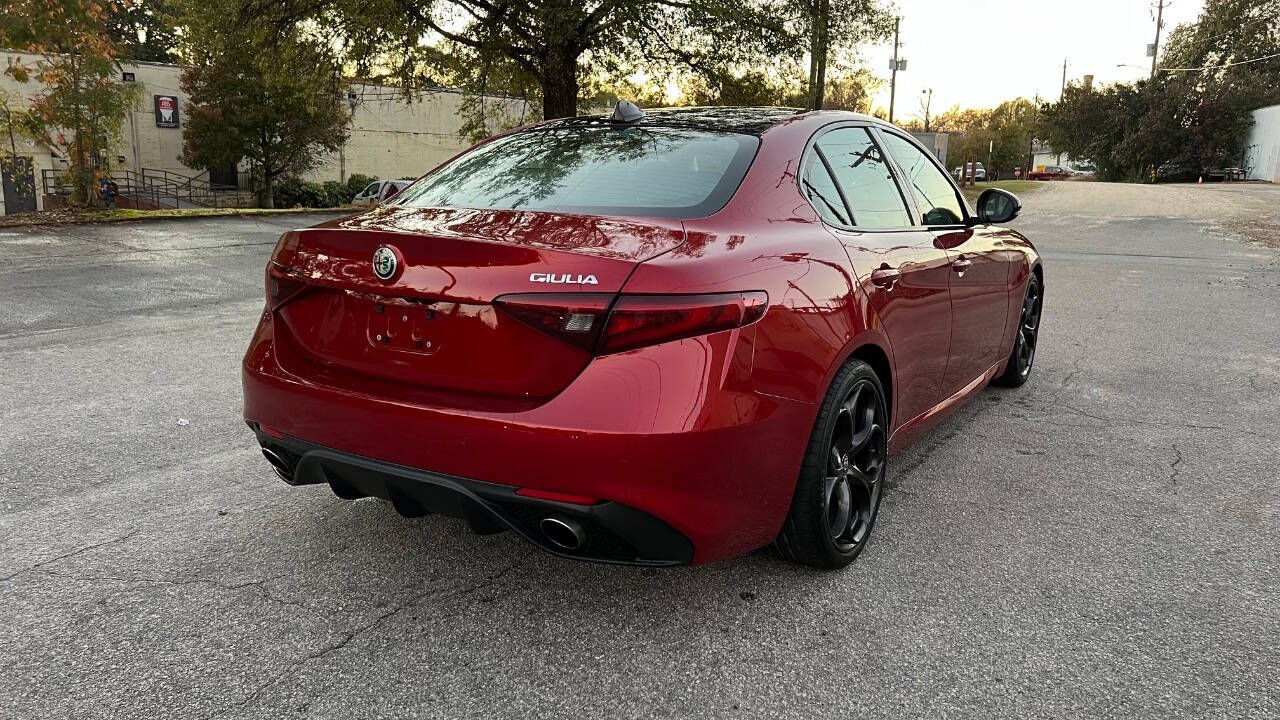 2017 Alfa Romeo Giulia for sale at East Auto Sales LLC in Raleigh, NC