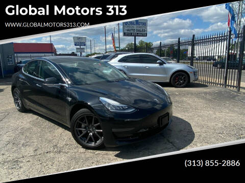 2019 Tesla Model 3 for sale at Global Motors 313 in Detroit MI