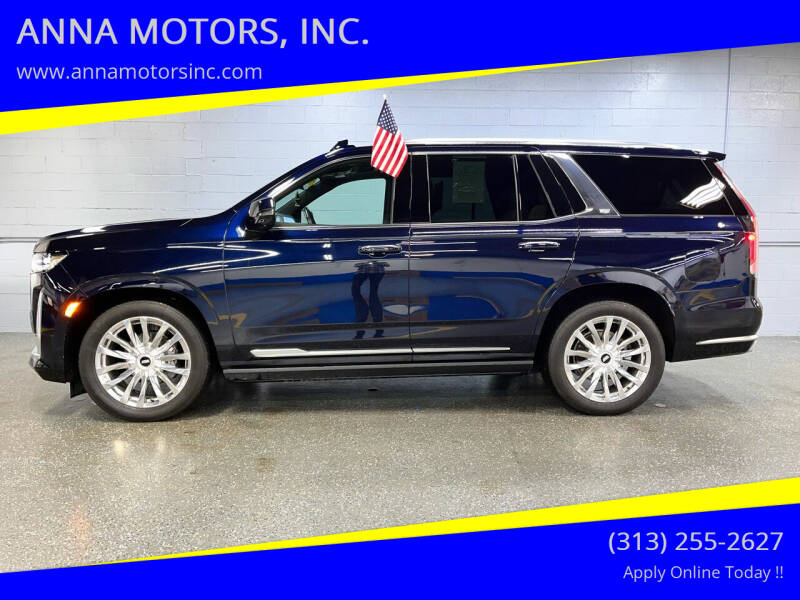 2021 Cadillac Escalade for sale at ANNA MOTORS, INC. in Detroit MI