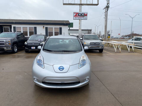 2013 Nissan LEAF for sale at Zoom Auto Sales in Oklahoma City OK