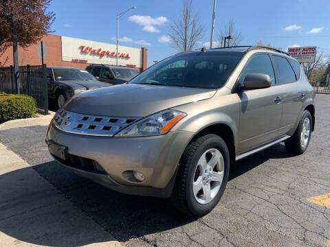 2004 Nissan Murano for sale at Best Auto Sales & Service in Des Plaines IL