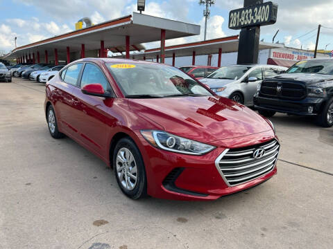 2018 Hyundai Elantra for sale at Auto Selection of Houston in Houston TX