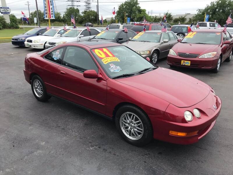 2001 Acura Integra for sale at Texas 1 Auto Finance in Kemah TX