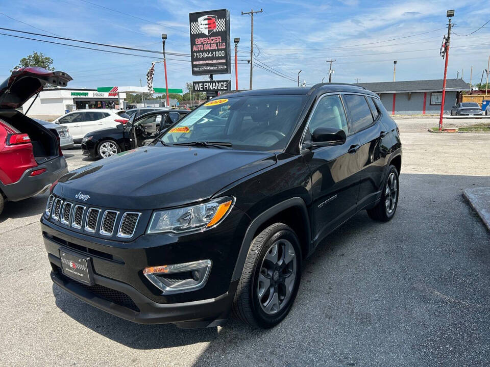 2020 Jeep Compass for sale at SPENCER AUTO SALES in South Houston, TX