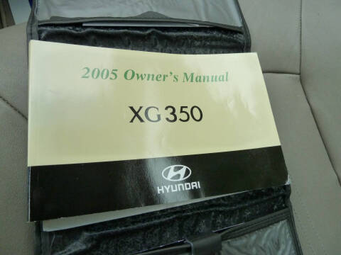 2005 Hyundai XG350