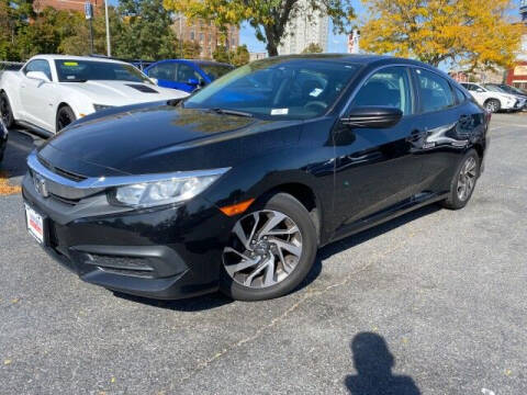 2016 Honda Civic for sale at Sonias Auto Sales in Worcester MA