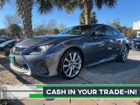 2015 Lexus RC 350 for sale at Bogue Auto Sales in Newport NC