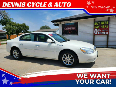2007 Buick Lucerne for sale at DENNIS CYCLE & AUTO in Council Bluffs IA