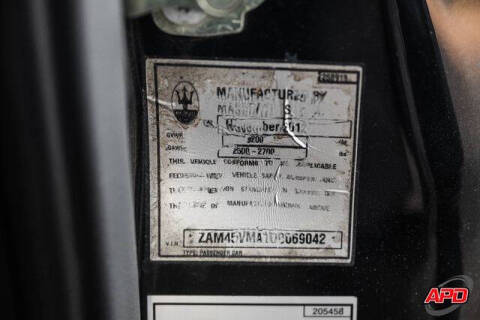 2013 Maserati GranTurismo Sport