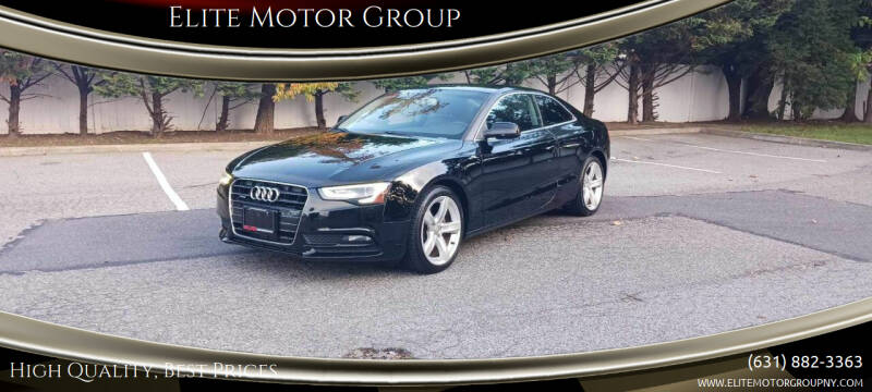 2014 Audi A5 for sale at Elite Motor Group in Lindenhurst NY