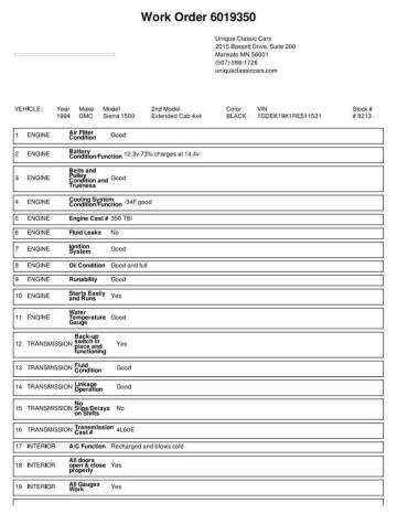 1994 GMC Sierra 1500