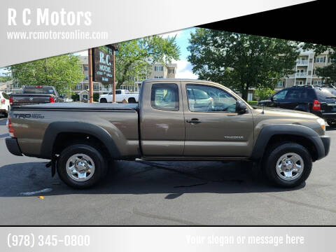 2009 Toyota Tacoma for sale at R C Motors in Lunenburg MA