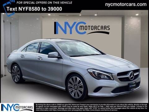 2018 Mercedes-Benz CLA for sale at NYC Motorcars of Freeport in Freeport NY