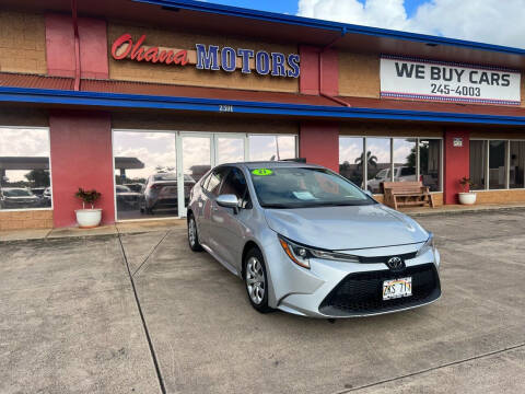 2021 Toyota Corolla for sale at Ohana Motors in Lihue HI