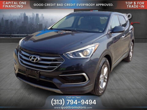 2017 Hyundai Santa Fe Sport for sale at Quattro Motors in Redford MI