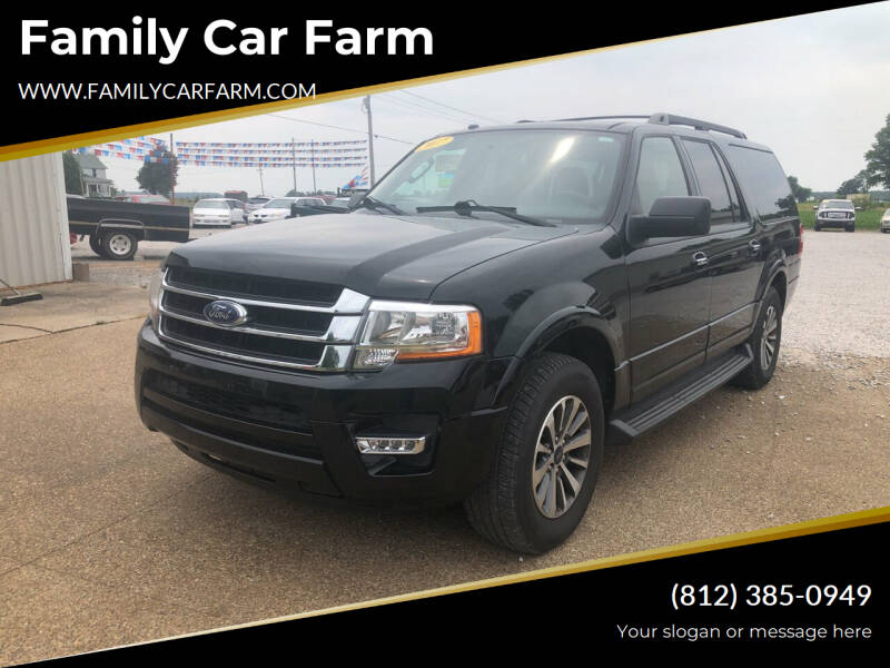 2017 Ford Expedition EL for sale at Family Car Farm in Princeton IN