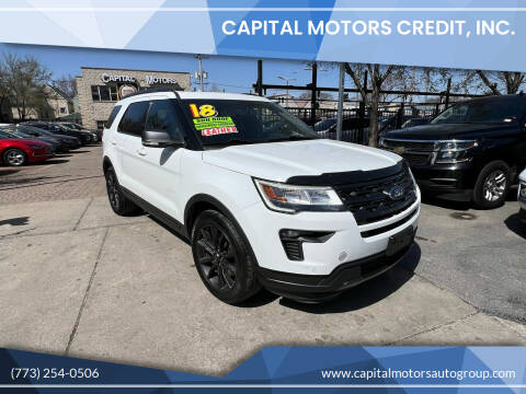 2018 Ford Explorer for sale at Capital Motors Credit, Inc. in Chicago IL