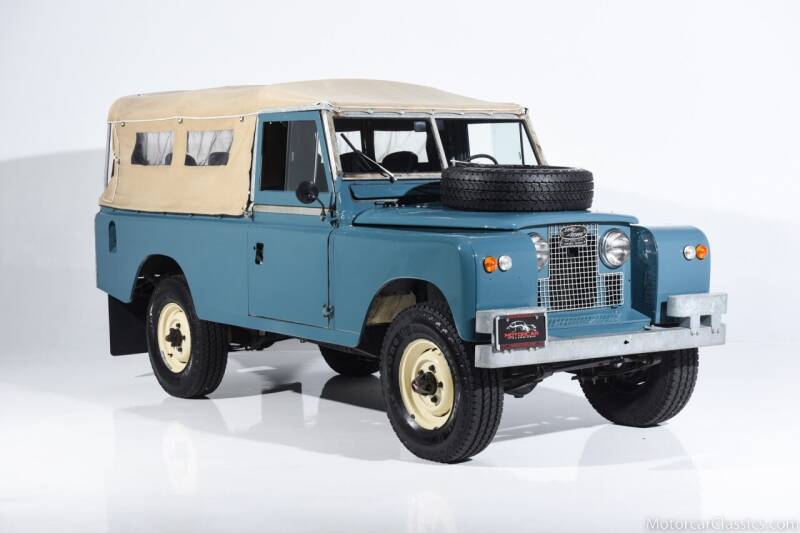 1967 Land Rover Series II for sale at Motorcar Classics in Farmingdale NY