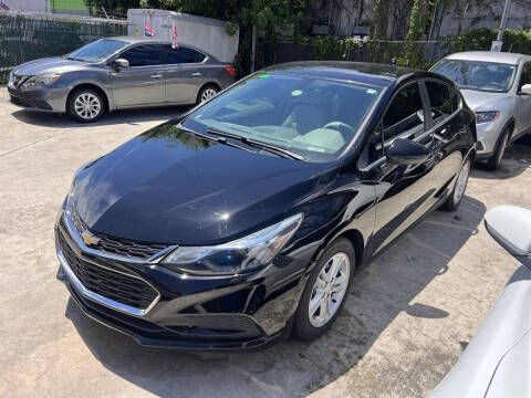 2018 Chevrolet Cruze for sale at JM Automotive in Hollywood FL