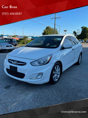 2013 Hyundai Accent for sale at Car Bros in Virginia Beach VA