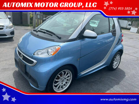 2013 Smart fortwo for sale at AUTOMIX MOTOR GROUP, LLC in Swansea MA