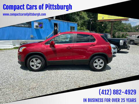 2015 Chevrolet Trax for sale at Compact Cars of Pittsburgh in Pittsburgh PA