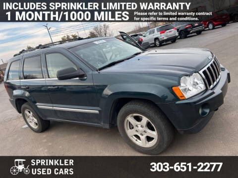 2005 Jeep Grand Cherokee for sale at Sprinkler Used Cars in Longmont CO