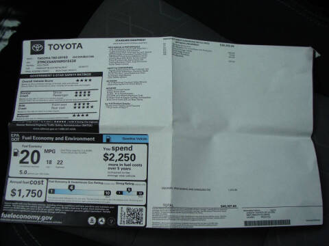 2022 Toyota Tacoma TRD Off-Road