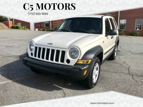 2006 Jeep Liberty for sale at C5 Motors in Marietta GA