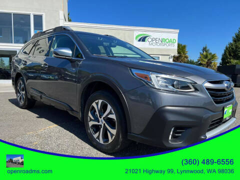 2021 Subaru Outback for sale at OPEN ROAD MOTORSPORTS in Lynnwood WA