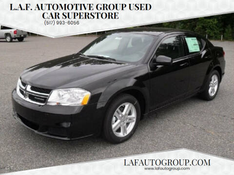 2012 Dodge Avenger for sale at L.A.F. Automotive Group Used Car Superstore in Lansing MI