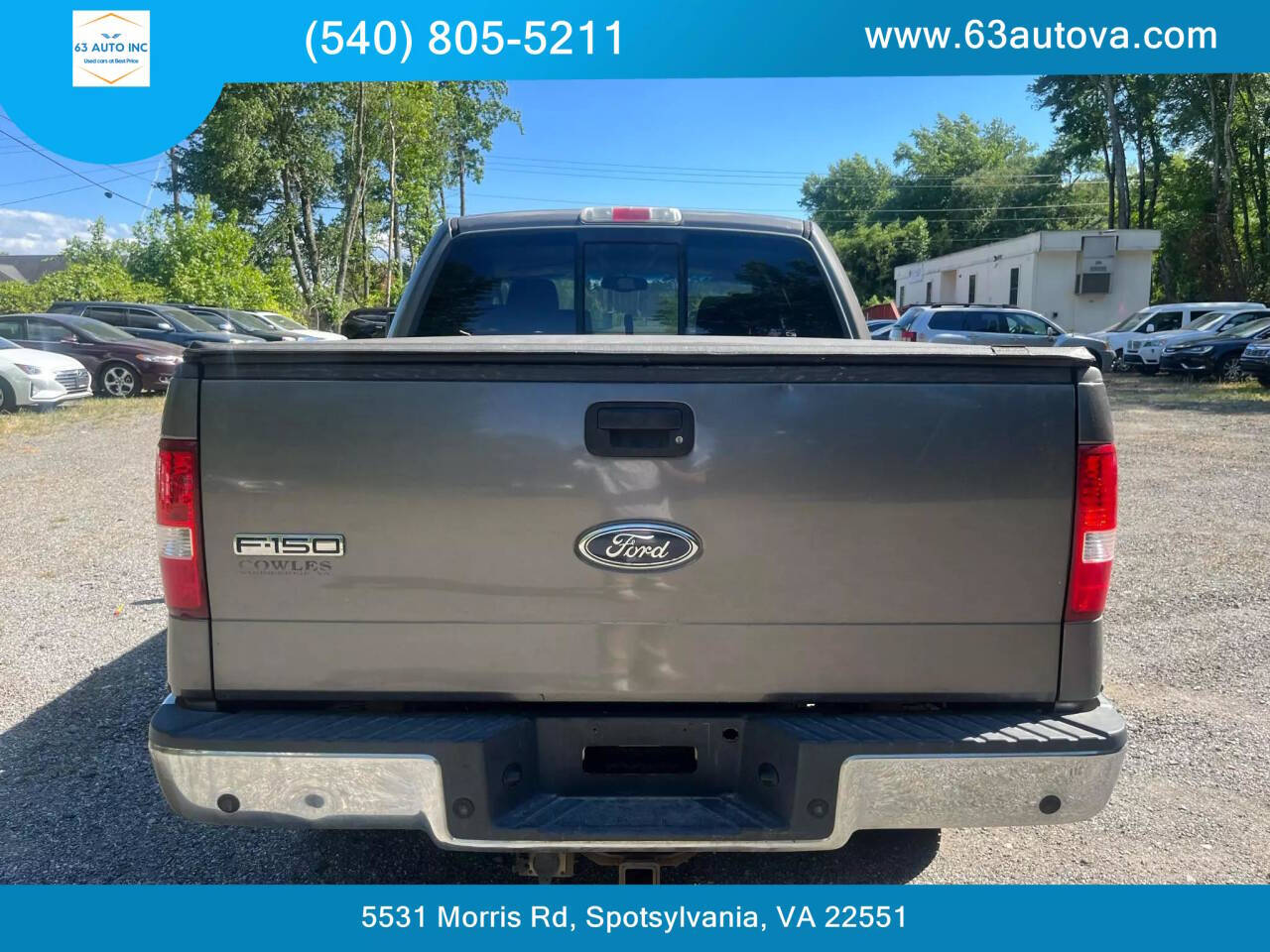 2004 Ford F-150 for sale at 63 Auto Inc in Spotsylvania, VA