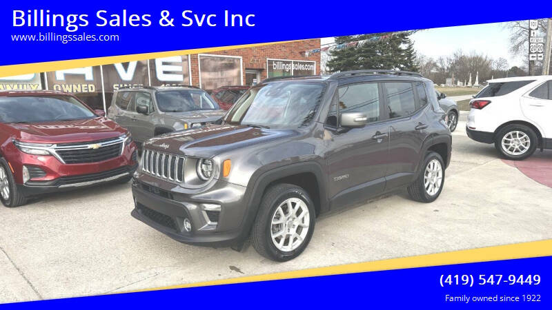 2021 Jeep Renegade for sale at Billings Sales & Svc Inc in Clyde OH