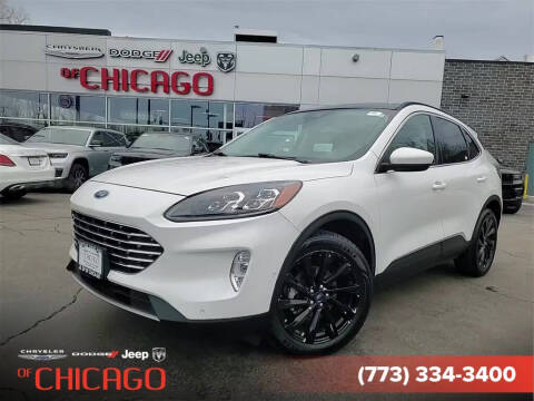 2021 Ford Escape Hybrid for sale at Chrysler Dodge Jeep RAM of Chicago in Chicago IL