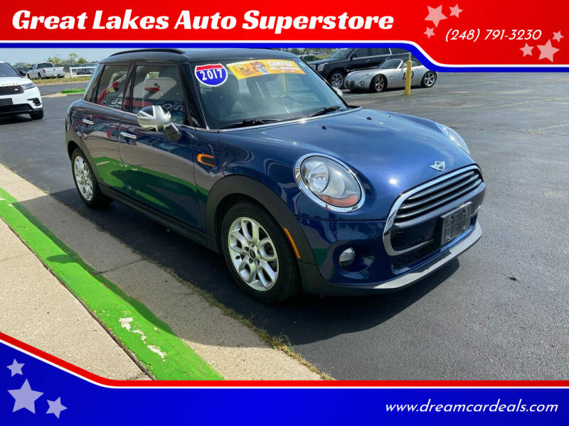 2017 MINI Hardtop 4 Door for sale at Great Lakes Auto Superstore in Waterford Township MI