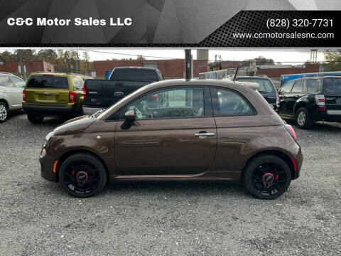 2015 FIAT 500 for sale at C&C Motor Sales LLC in Hudson NC