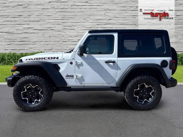 Used 2024 Jeep Wrangler 2-Door Rubicon with VIN 1C4PJXCG0RW100686 for sale in Dubuque, IA