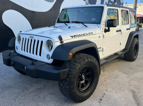 2015 Jeep Wrangler Unlimited for sale at BuyYourCarEasyllc.com in Hollywood FL