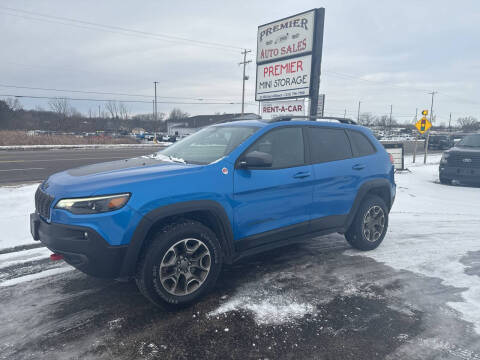2020 Jeep Cherokee for sale at Premier Auto Sales Inc. in Big Rapids MI