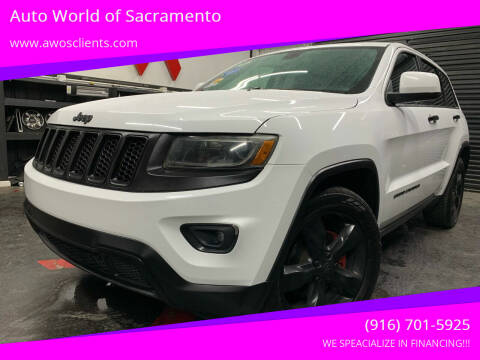 2014 Jeep Grand Cherokee for sale at Auto World of Sacramento in Sacramento CA