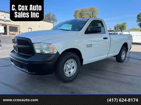 2016 RAM 1500 for sale at C. Cox Auto Sales Inc in Joplin MO