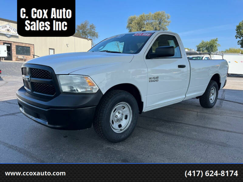 2016 RAM 1500 for sale at C. Cox Auto Sales Inc in Joplin MO