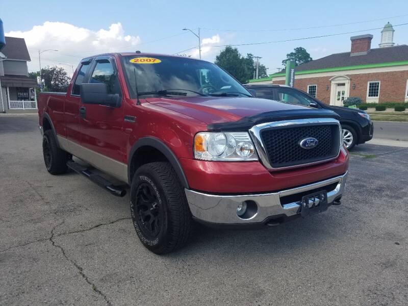 2007 Ford F-150 for sale at BELLEFONTAINE MOTOR SALES in Bellefontaine OH