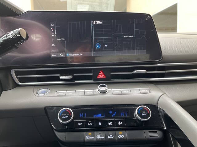 2024 Hyundai Elantra Hybrid Blue