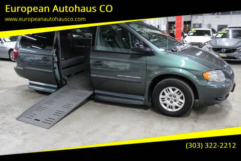 2004 Dodge Grand Caravan for sale at European Autohaus CO in Denver CO