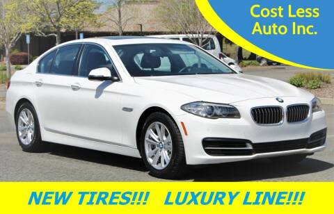2014 BMW 5 Series for sale at Cost Less Auto Inc. in Rocklin CA
