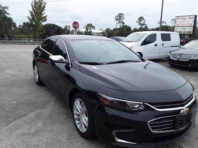 2016 Chevrolet Malibu for sale at FAMILY AUTO BROKERS in Longwood FL