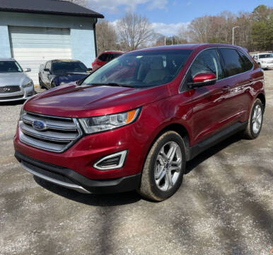 2017 Ford Edge for sale at TOP LINE AUTO BROKERS, LLC in Cornelia GA