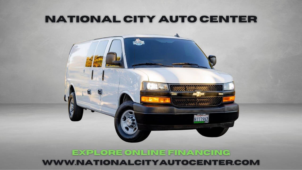 used 2020 Chevrolet Express 2500 3dr Extended Cargo Van