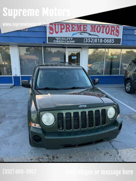 2009 Jeep Patriot for sale at Supreme Motors in Leesburg FL